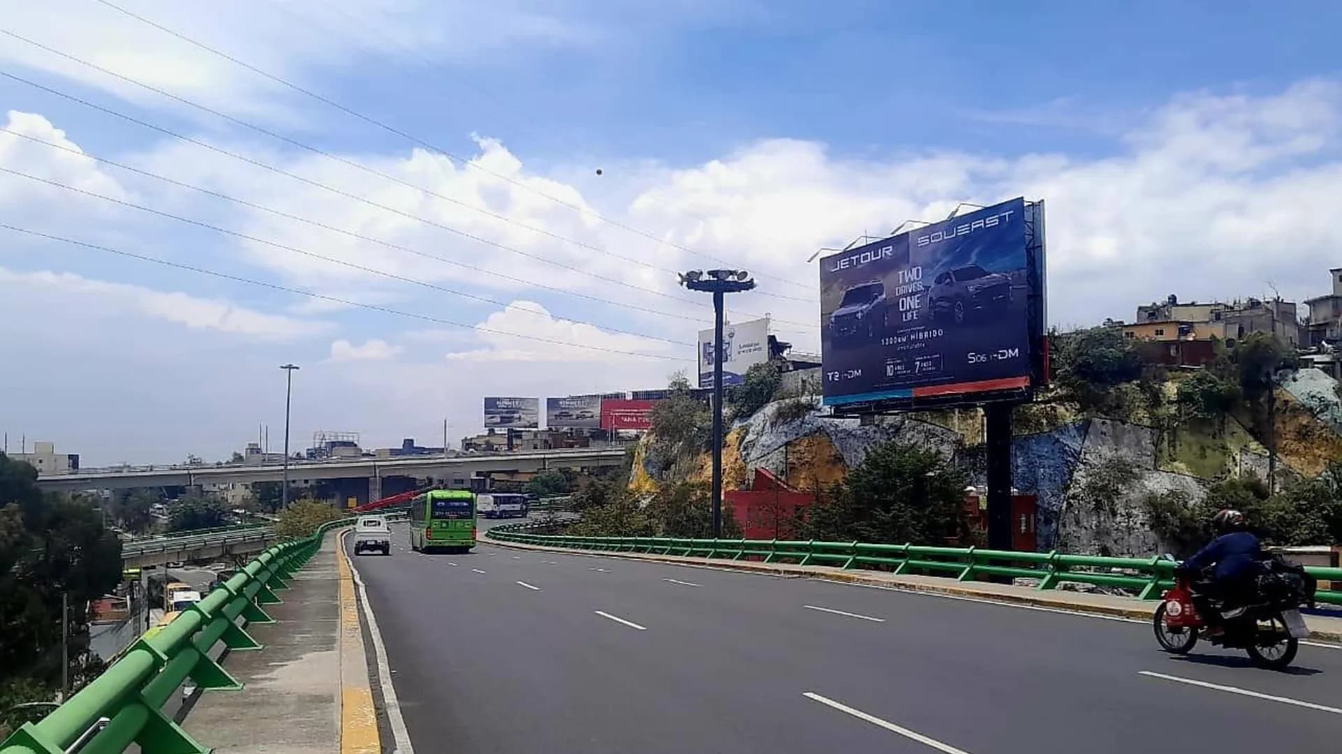 Espectacular en puente