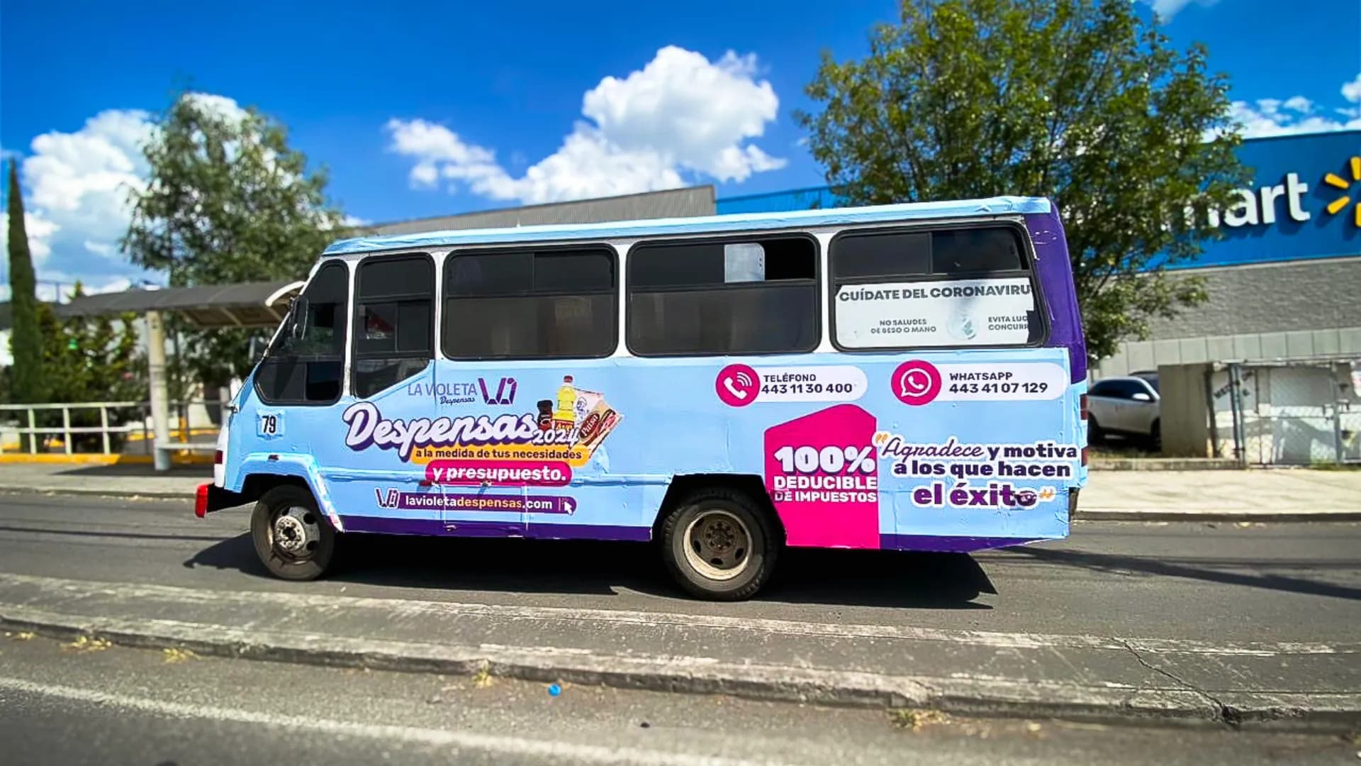 Publicidad en autobús