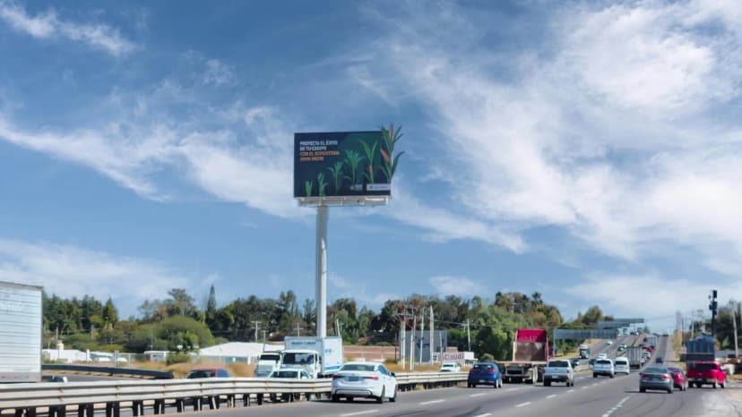 Espectacular Volumétrico publicitario en mexico